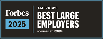 Forbes 2025 America's Best Large Employers powered by statista
