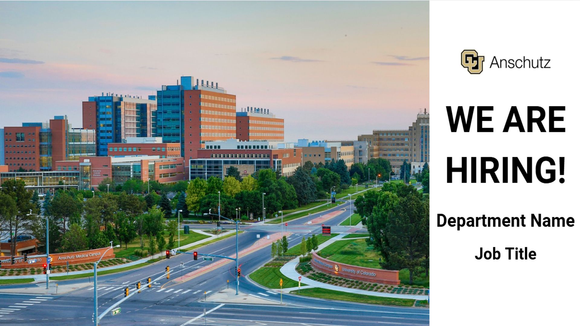 We Are Hiring with Campus View