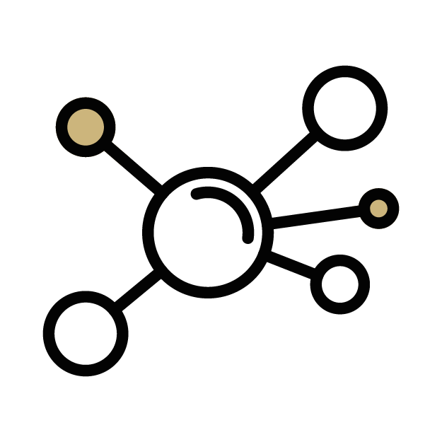 Icon of a molecule