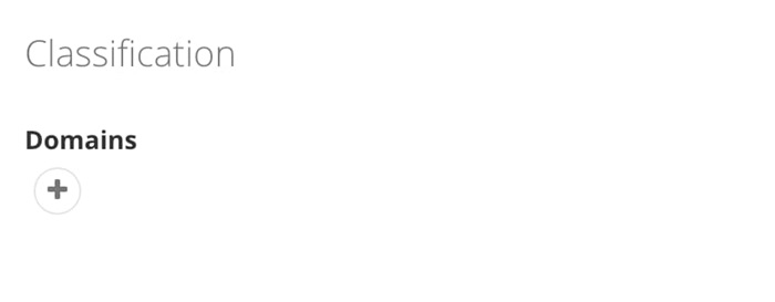Announcements content type - domain options Announcements content type - domain options