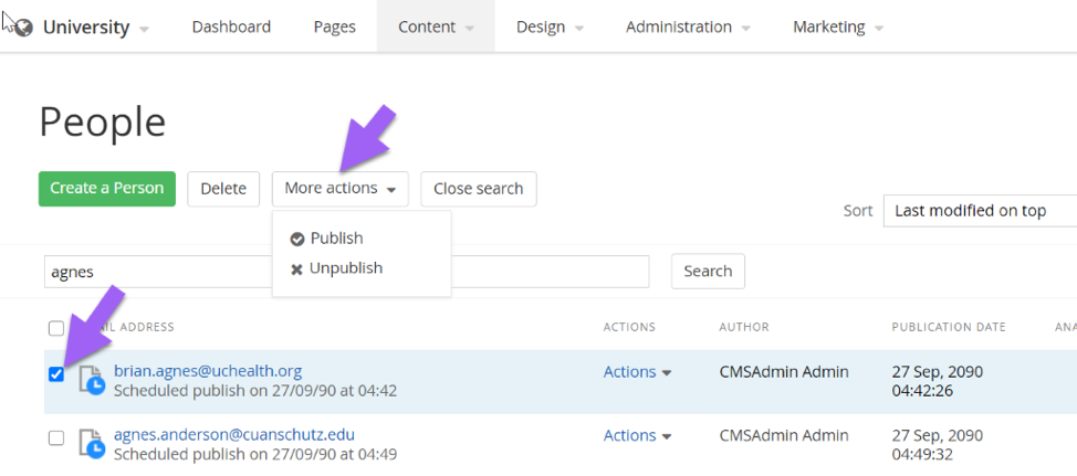 Select Checkbox for record Select Checkbox for record