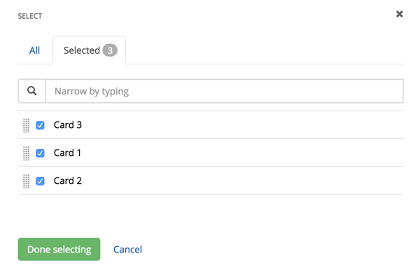 Screenshot of selected tab settings Screenshot of selected tab settings