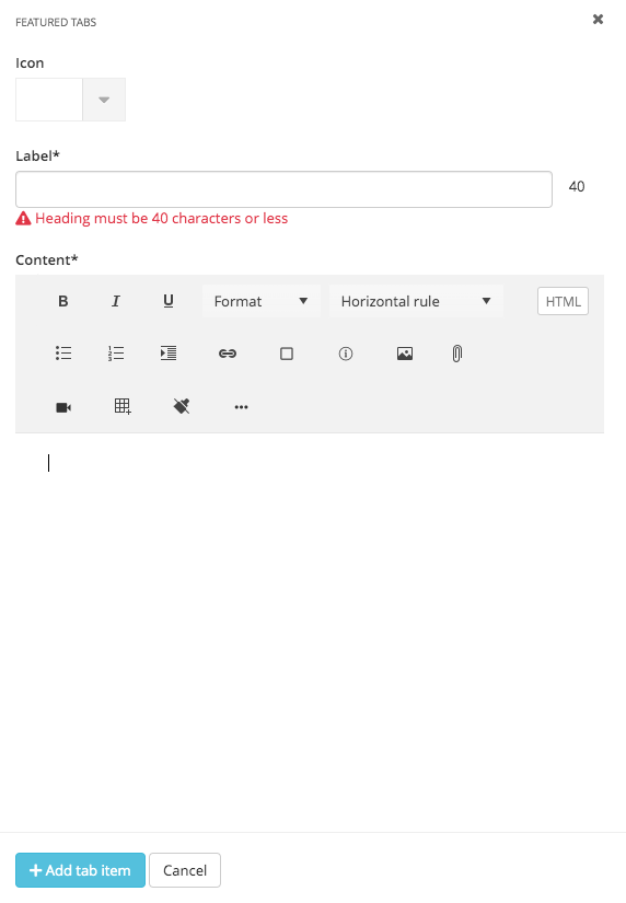 individual feature tab properties individual feature tab properties