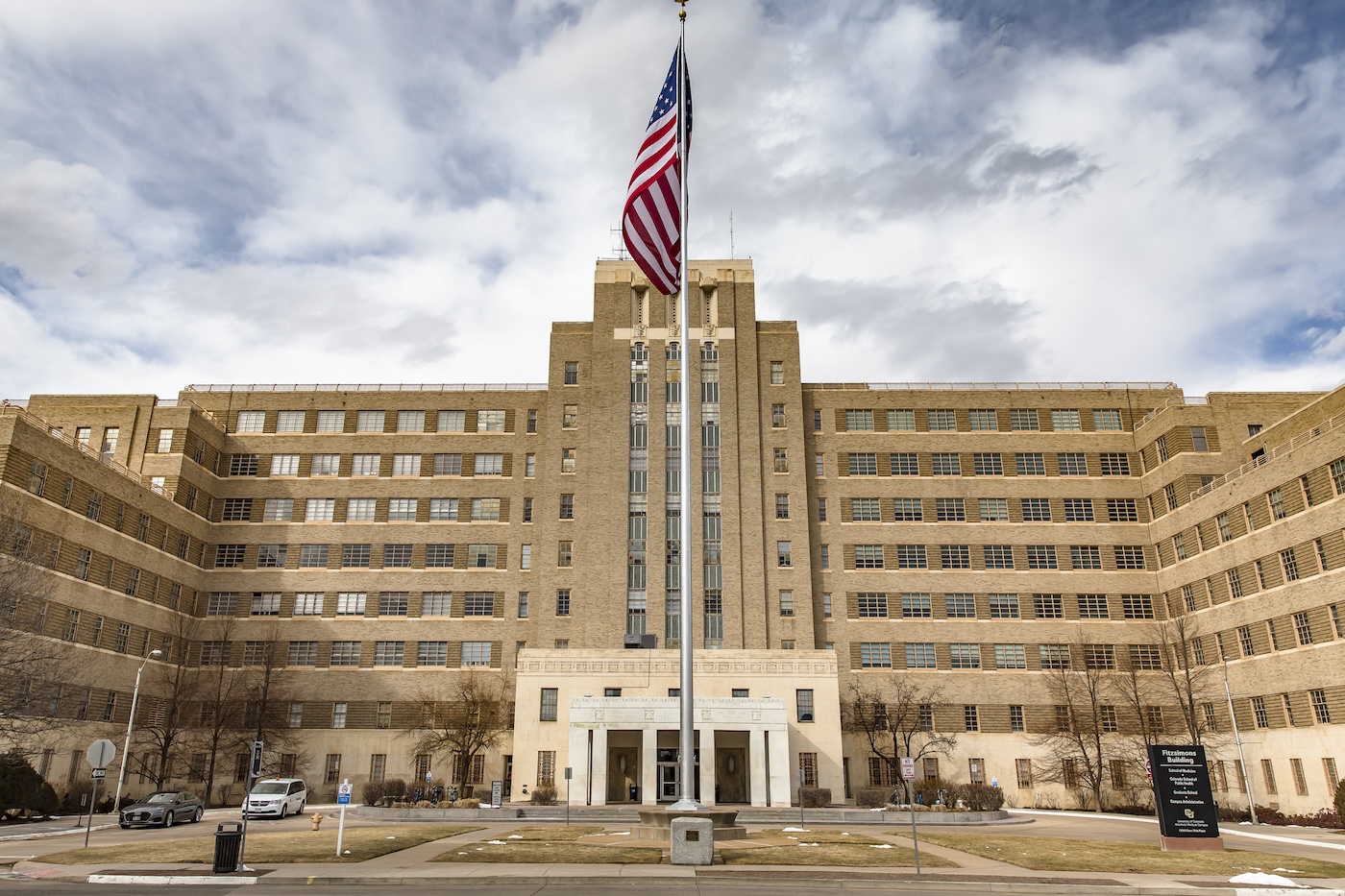 Image of the Fitzsimons building at CU Anschutz