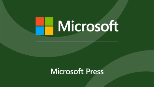 Slide showing Microsoft logo with Microsoft Press listed underneath