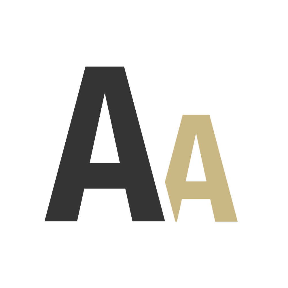 font Aa