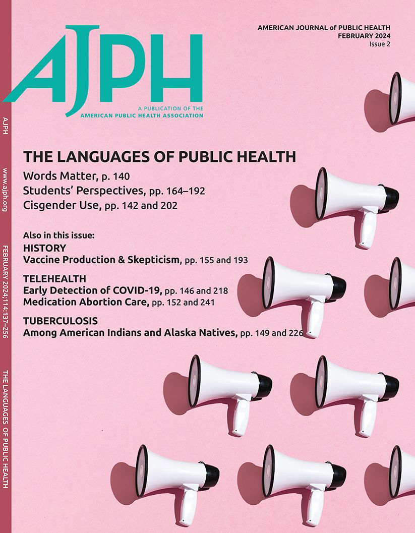 AJPH Feb 2024 cover