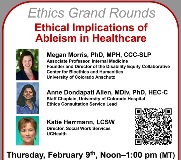 Ableism and Ethics EGR Feb 2023