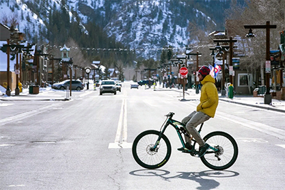 Biking in Summit County