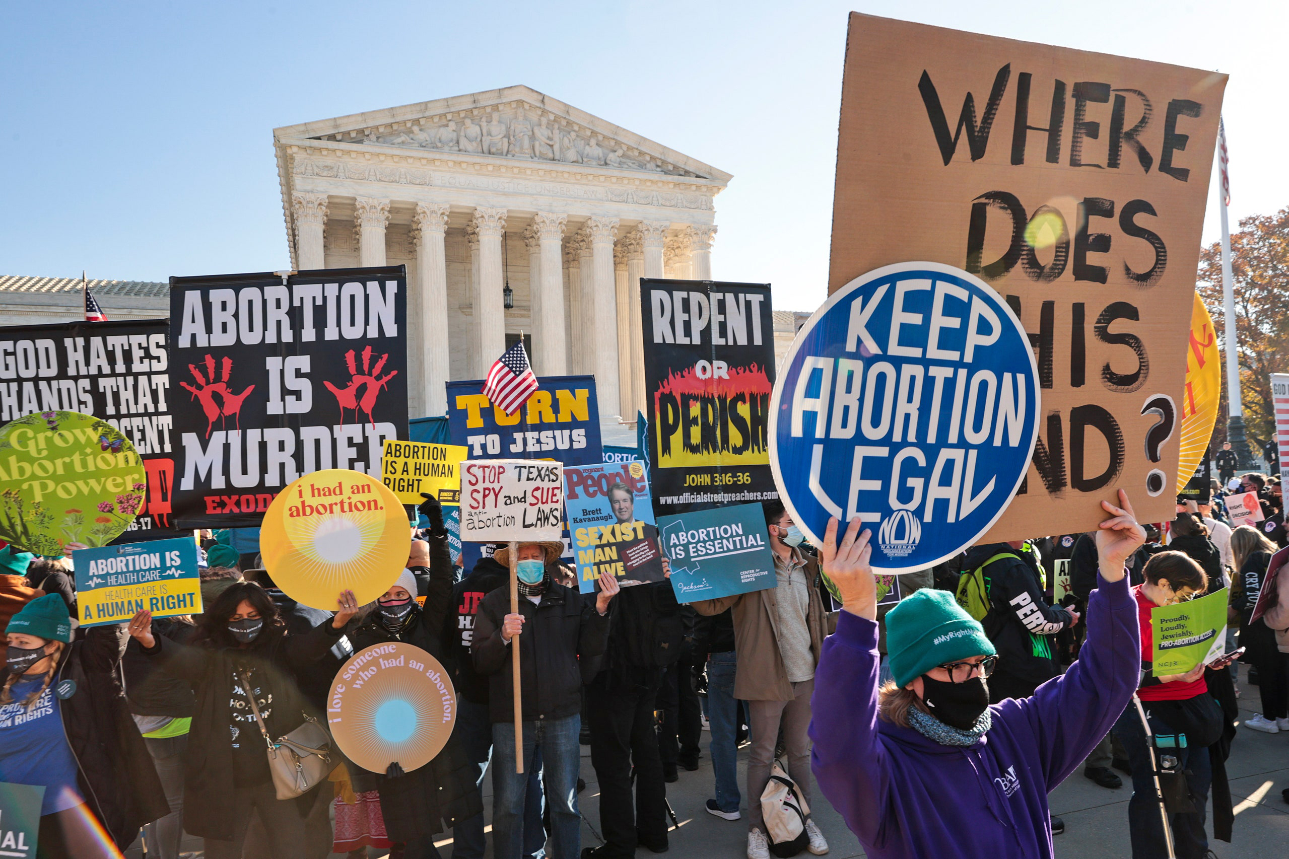 Dobbs Supreme Court protestors