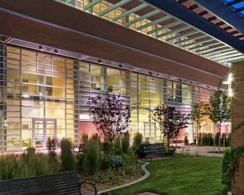 Evening, Fulginiti Pavilion - photo credit Frank Ooms ME Engineers