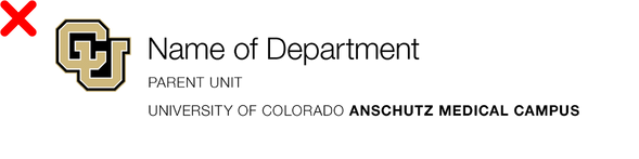 example CU Name of Deptarment logo