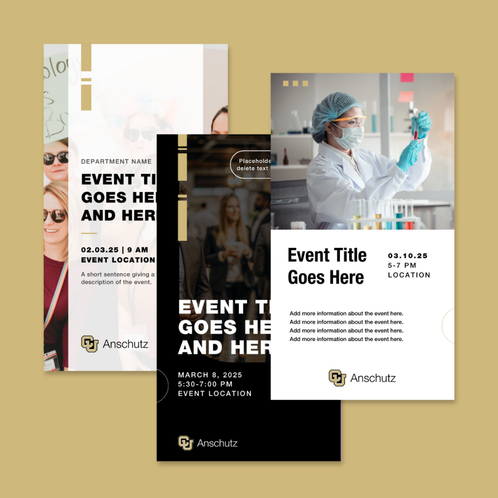 Event templates IG stories Examples