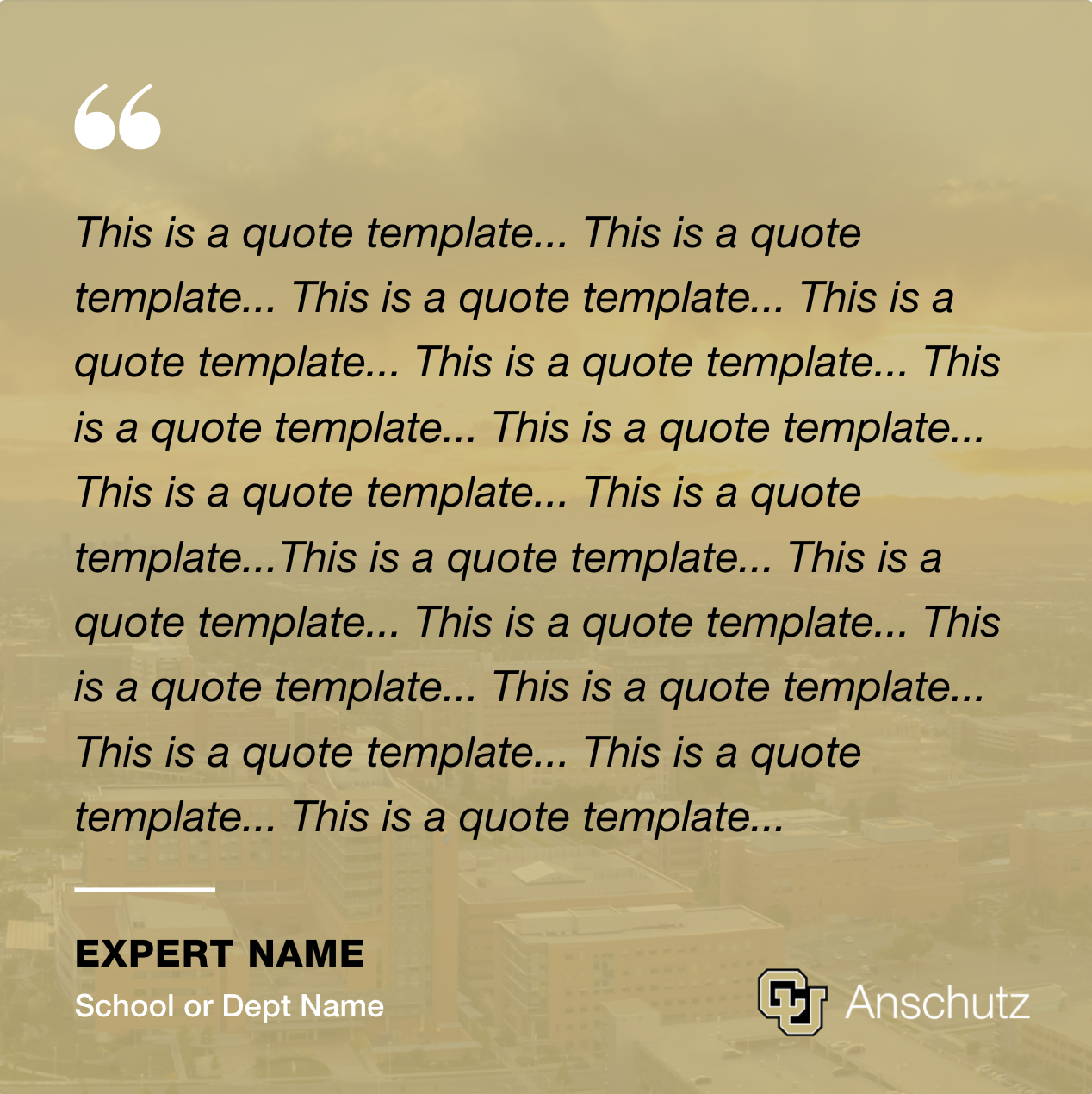 Quote Template
