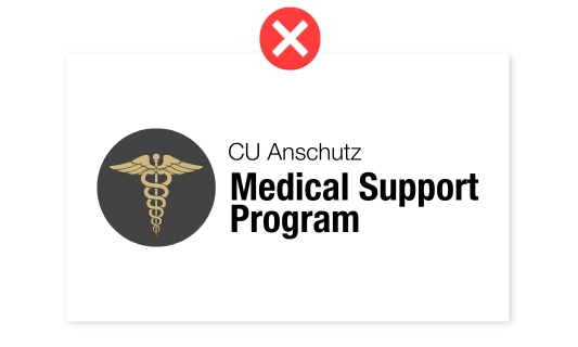 A place to connect graphic with CU Anschutz logo