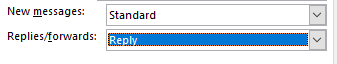 Message Settings