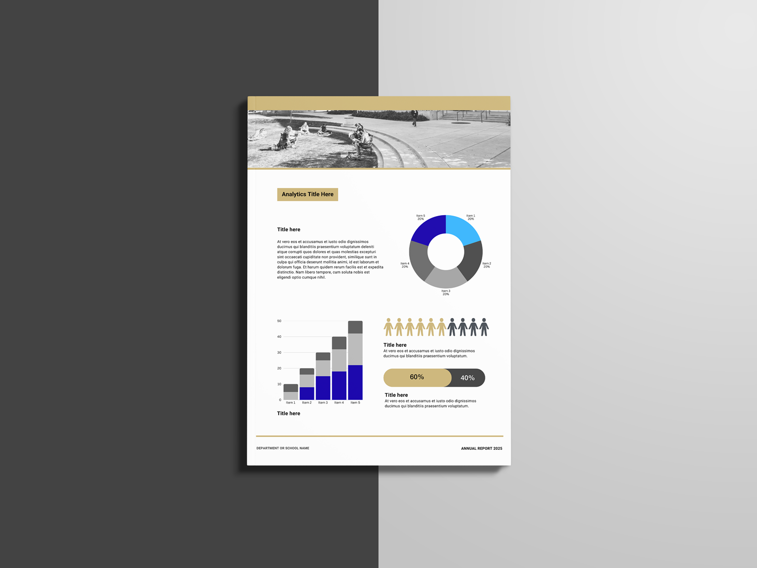 Annual report examples page