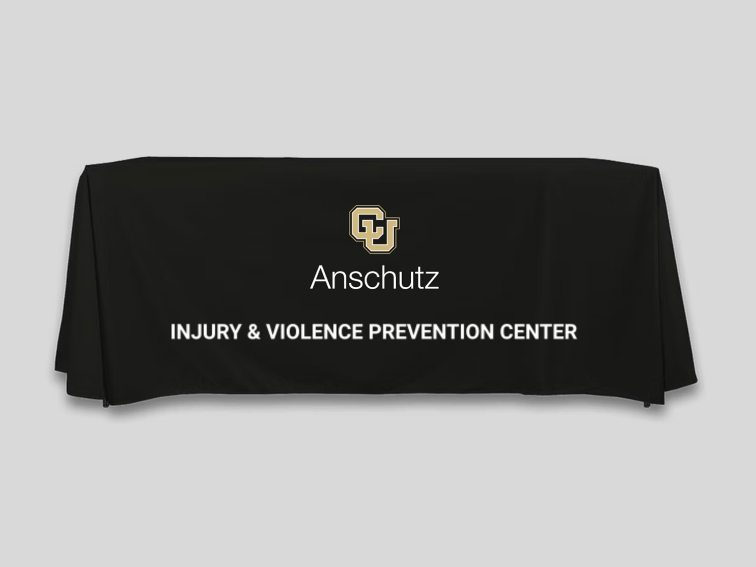 CU Anschutz department tablecloth
