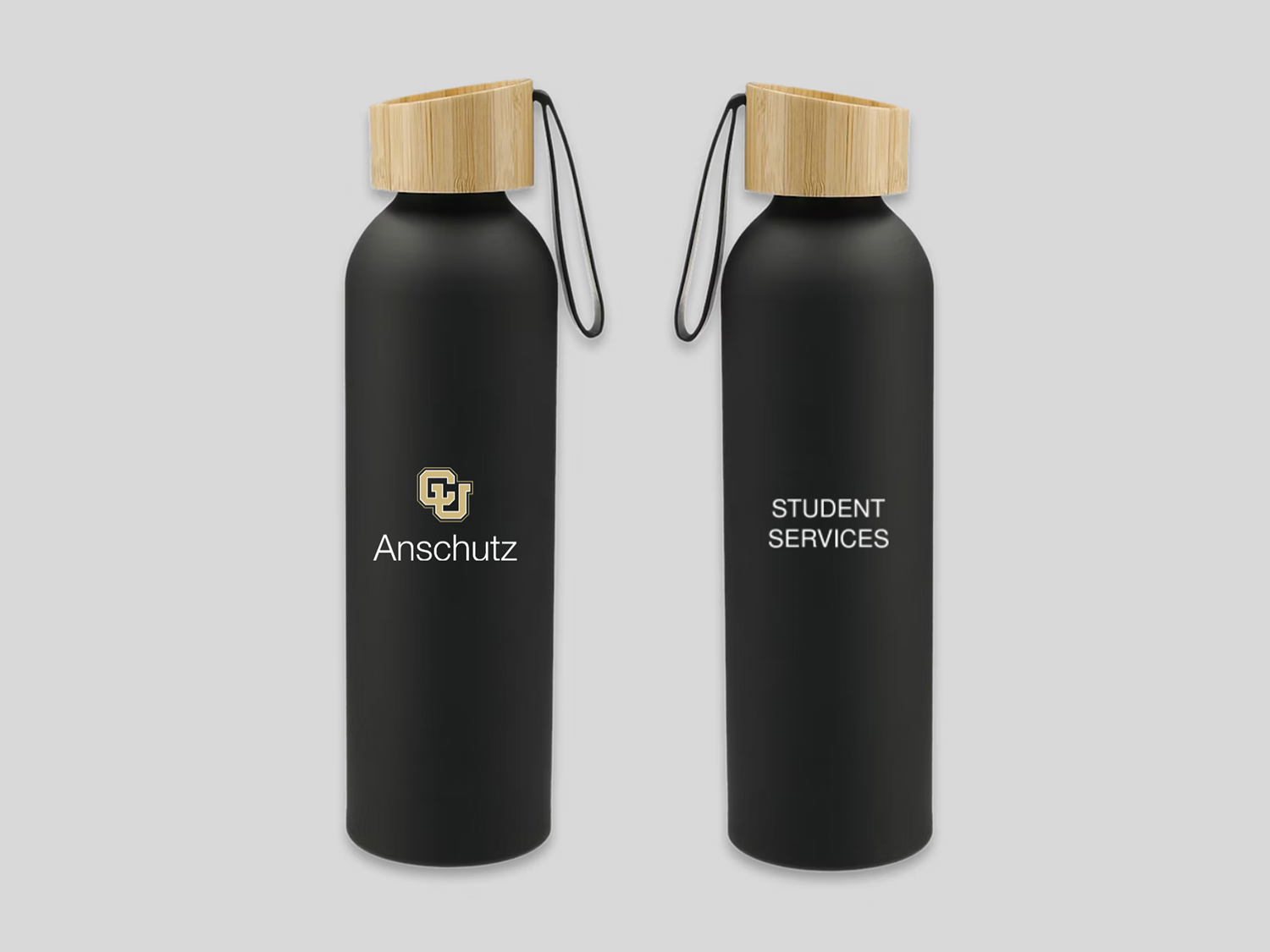 CU Anschutz department water bottle