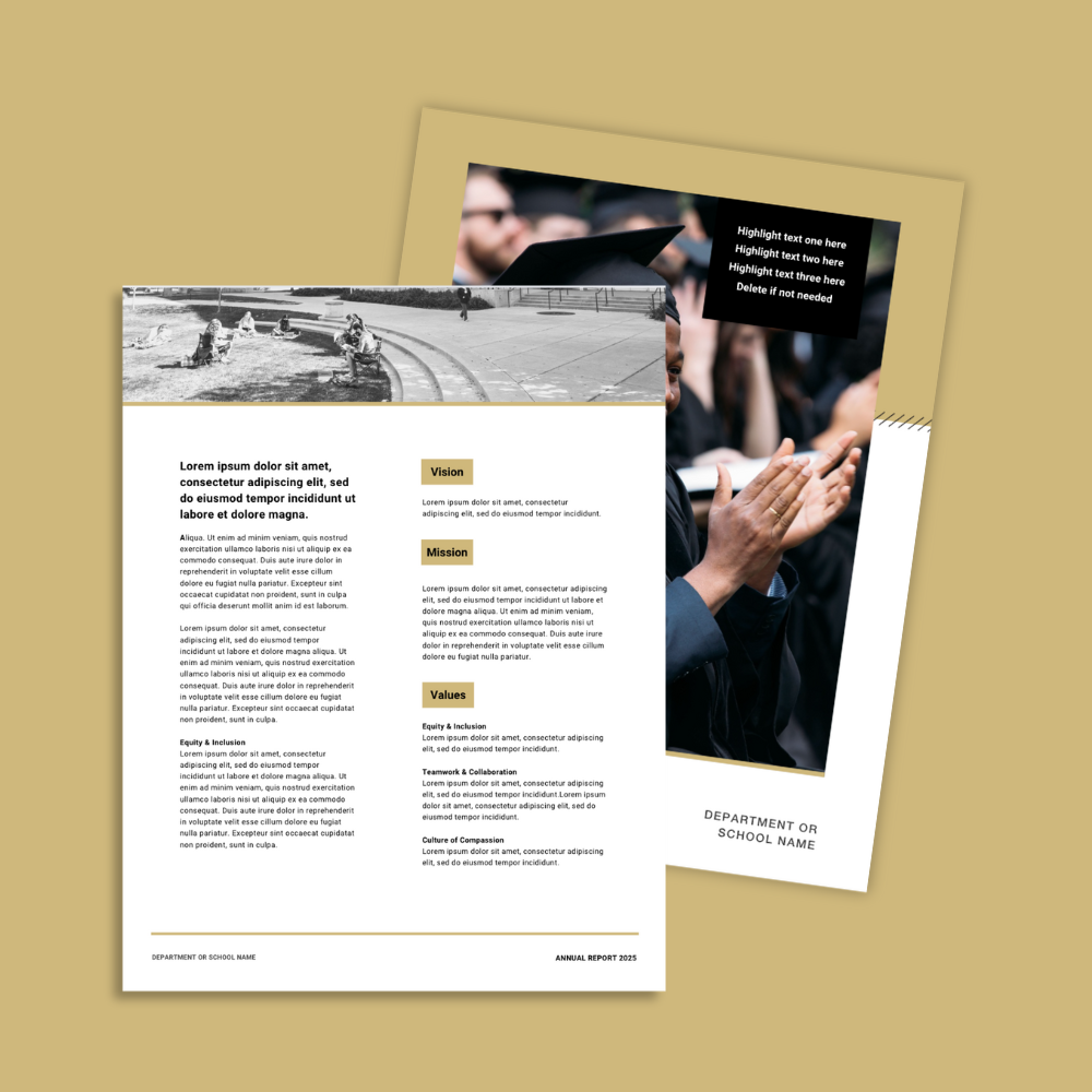CU Anschutz Annual Report  internal page