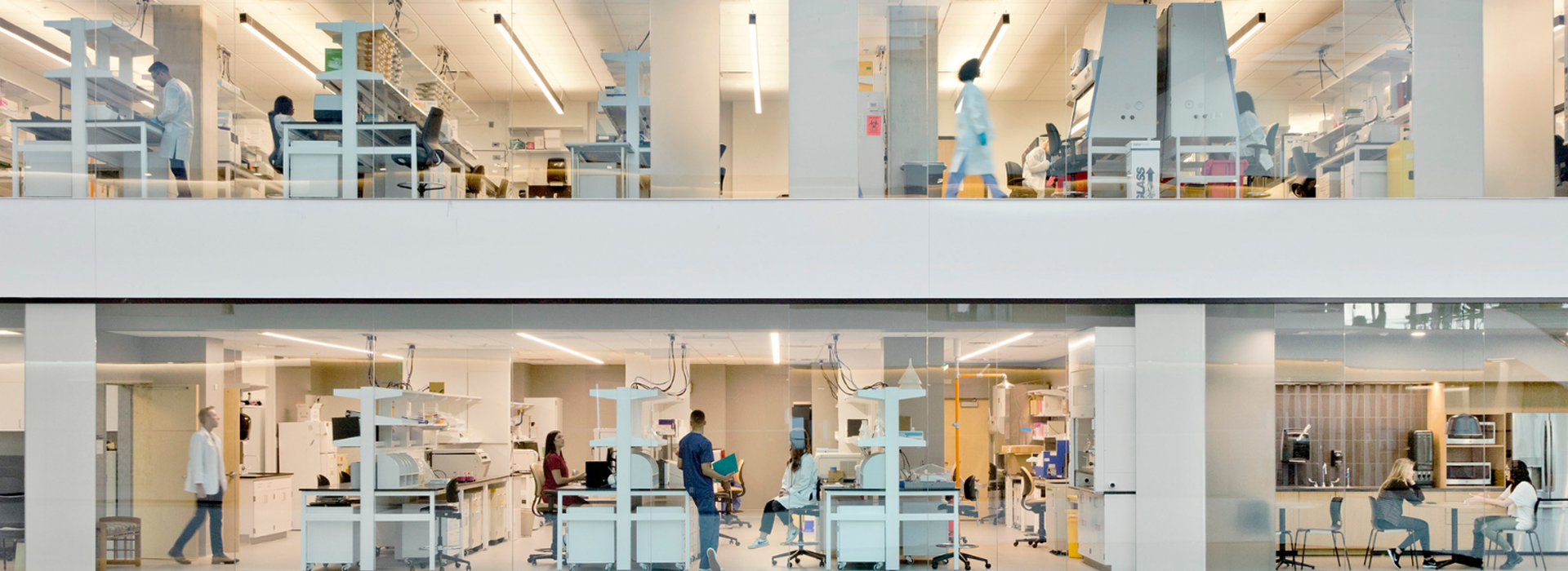 Photo of lab spaces