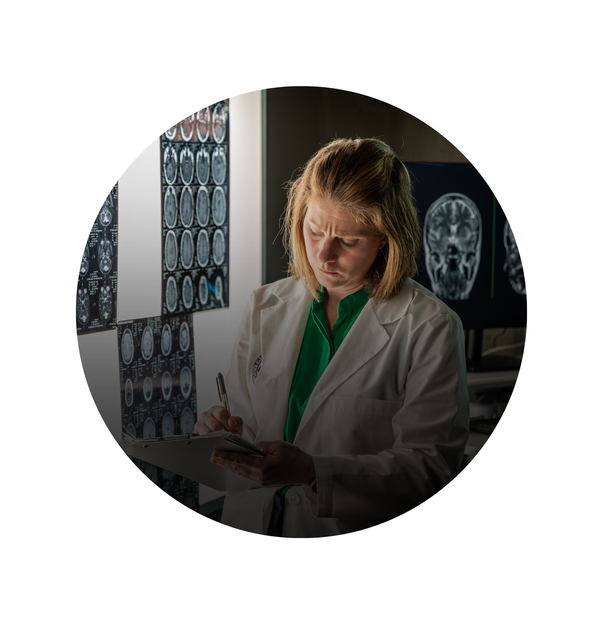 Dr. Piquet in her lab