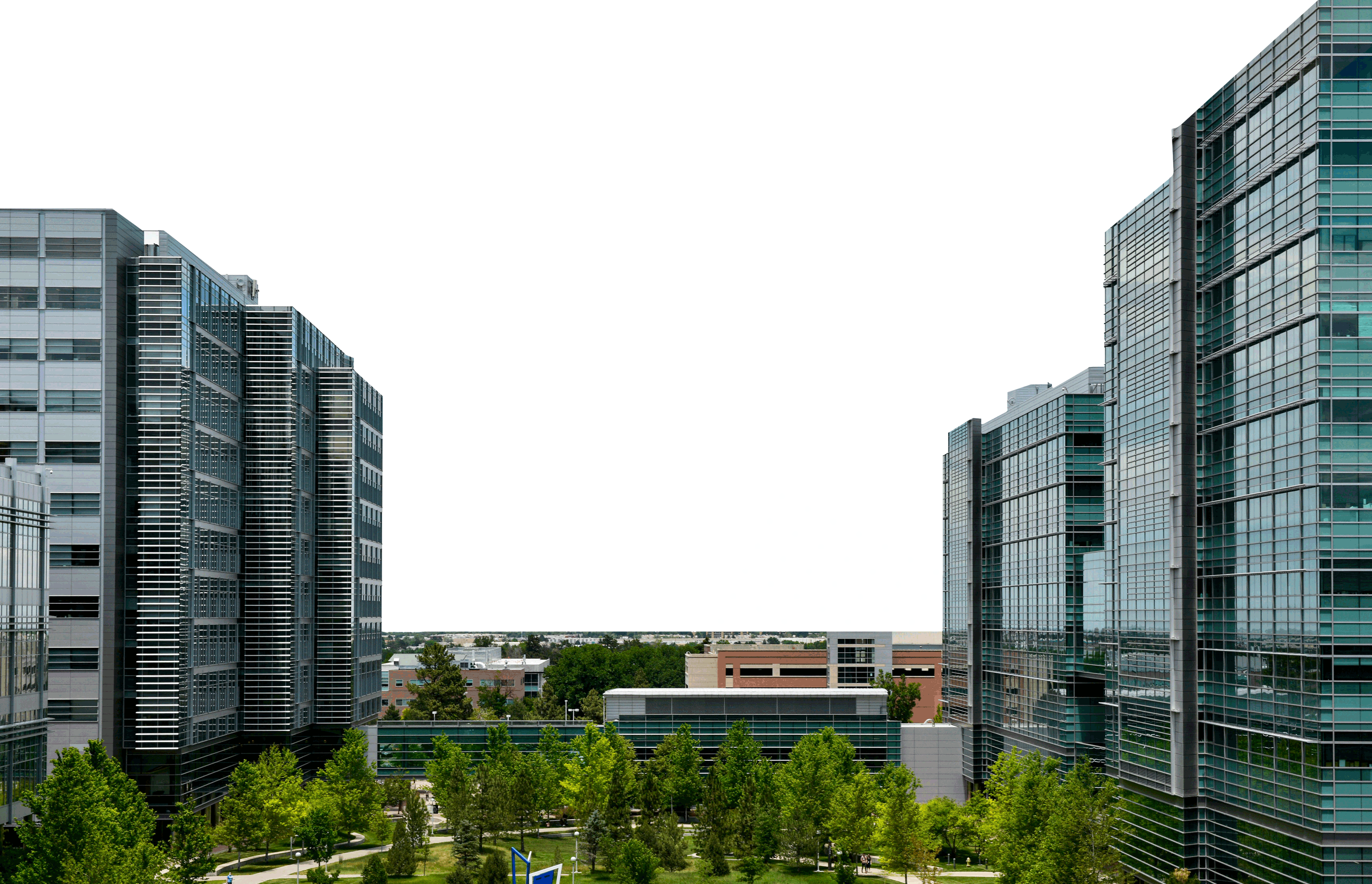 Research buildings on CU Anschutz campus