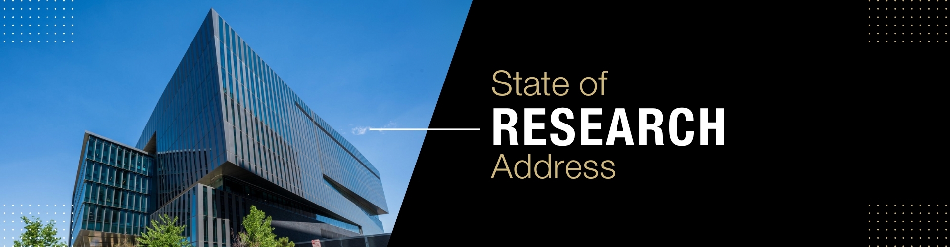 State of Research Address Banner