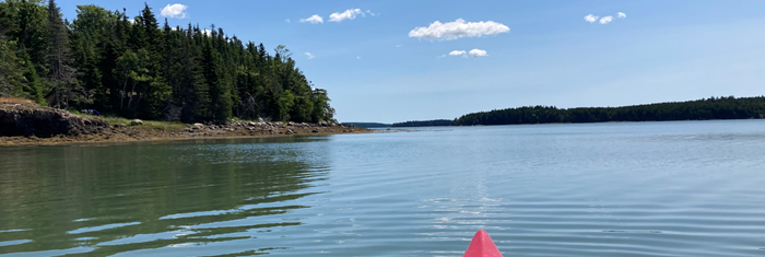Canoeing on water Canoeing on water