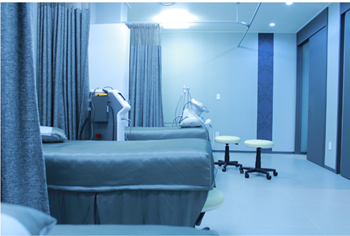 Empty Hospital Ward