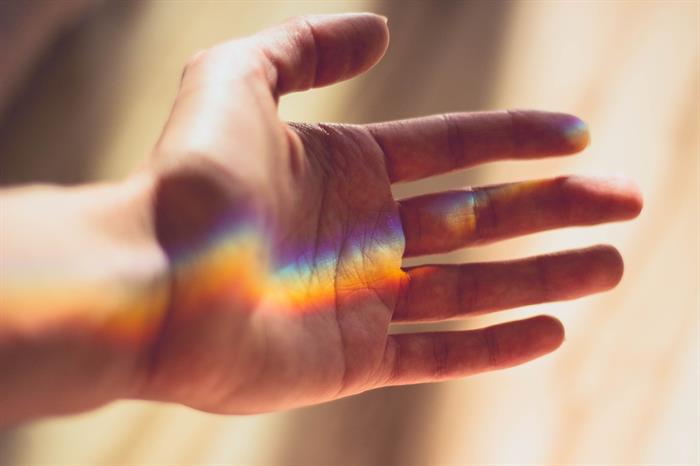 reaching hand
