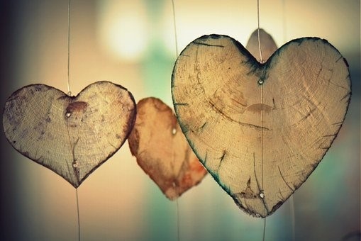 Heart Windchime