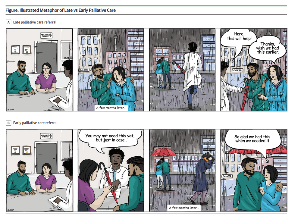 Palliative Care Illustrated Metaphor