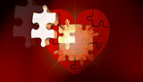 puzzle piece in heart