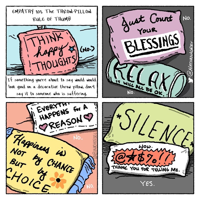 Say Nothing Empathy 101 Comic by Nathan Gray
