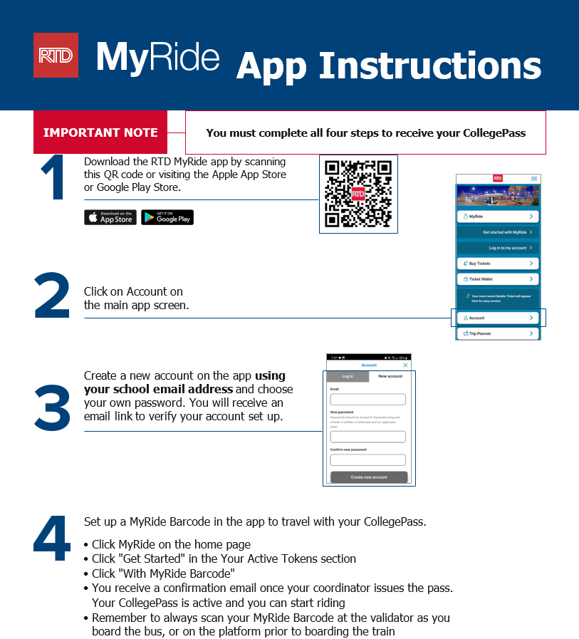 RTD App Instructions