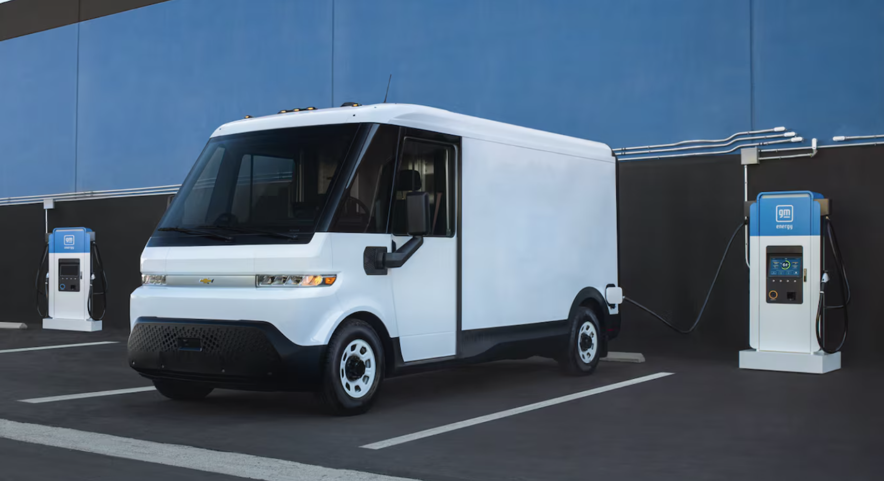 Picture of Chevy Brightdrop charging