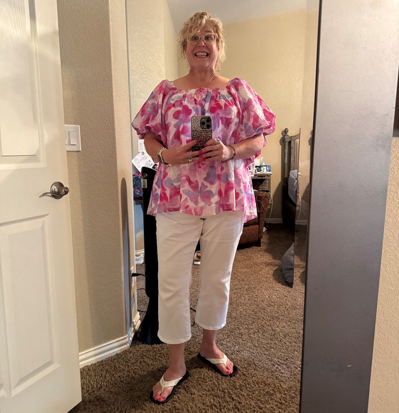 Stacey Huelsing-Dhein post-surgery weight loss image taken in June 2025.