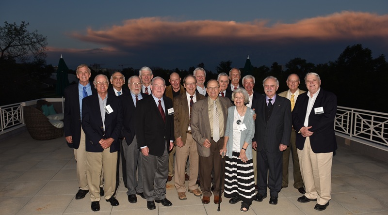 A School of Medicine Class of 1967 group photo taken during a recent reunion celebration..