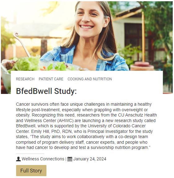 Article Link - BfedBwell Study