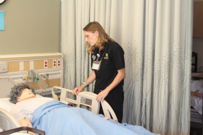molly overseeing patient from bedside