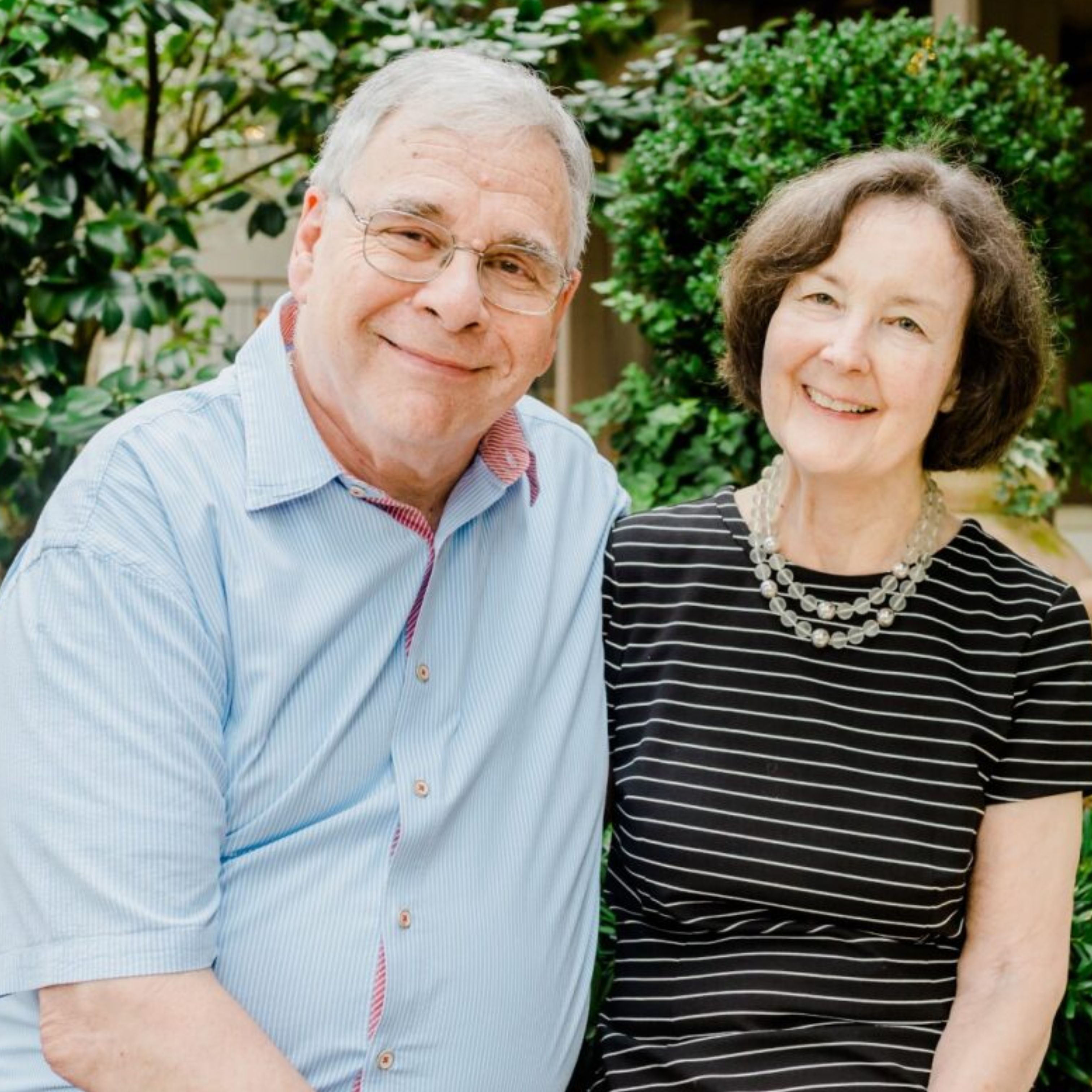 Profile picture of Dr. Dick Krugman with his late wife, Dr. Mary Krugman.