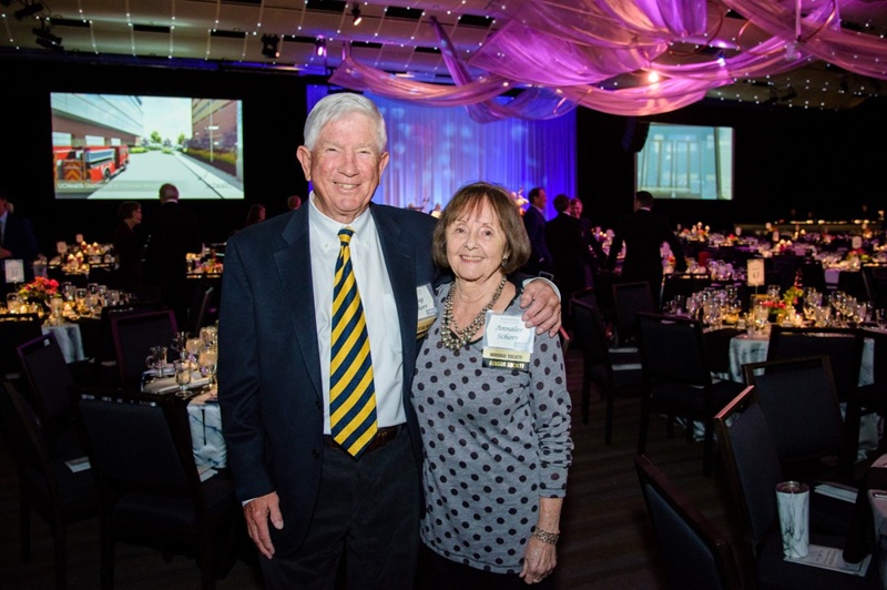 Wagner J. Schorr, MD, with his wide, Annalee, at the 2020 Benefactor Recognition Dinner.