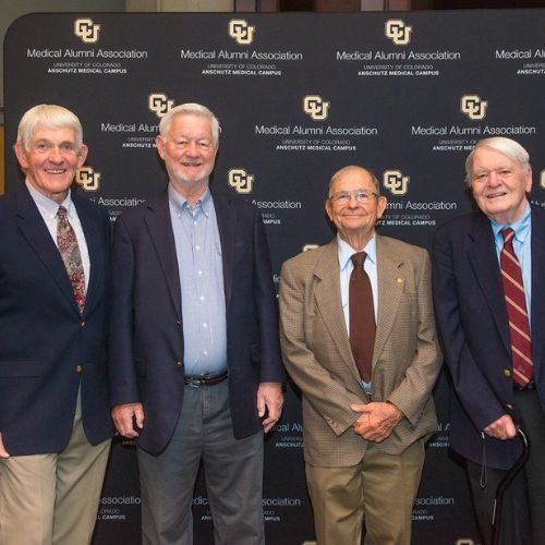 The Class of 1967 Fundraising Committee at the 2025 Silver & Gold Alumni Awards Banquet.