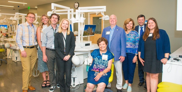 Touring the new Dental Advanced Simulation Hub (DASH) facility.