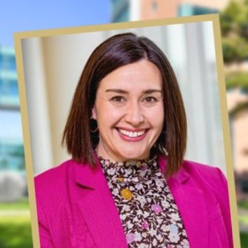 SOC GA Article Feature Image Tim Burke Portrait of Samantha Holden, MD, MS, FAAN