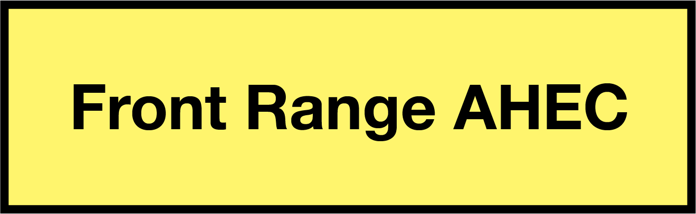 Front Range AHEC Button