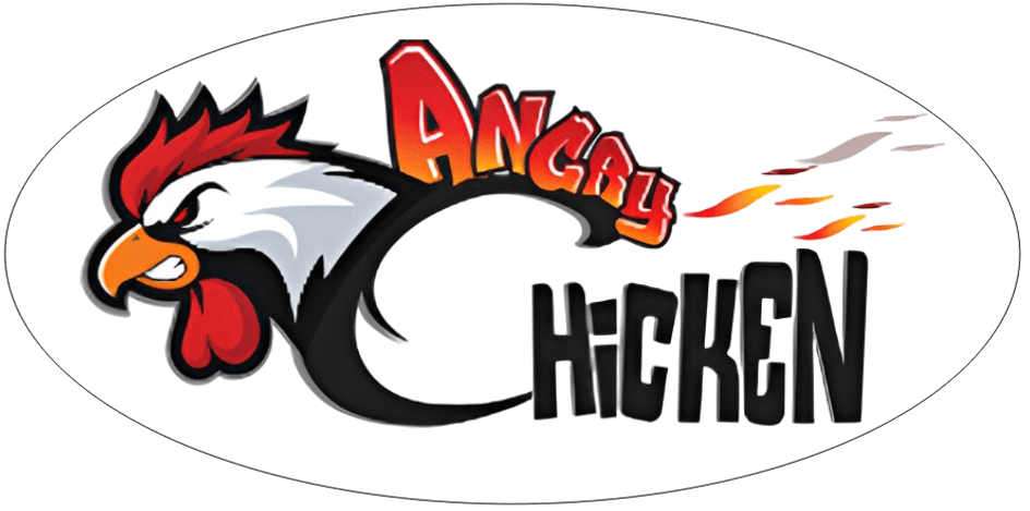 Angry chicken logo