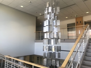 Fractured Column Sculpture