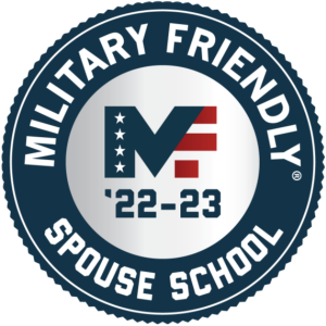 Military firendly spouse school 22-23 badge